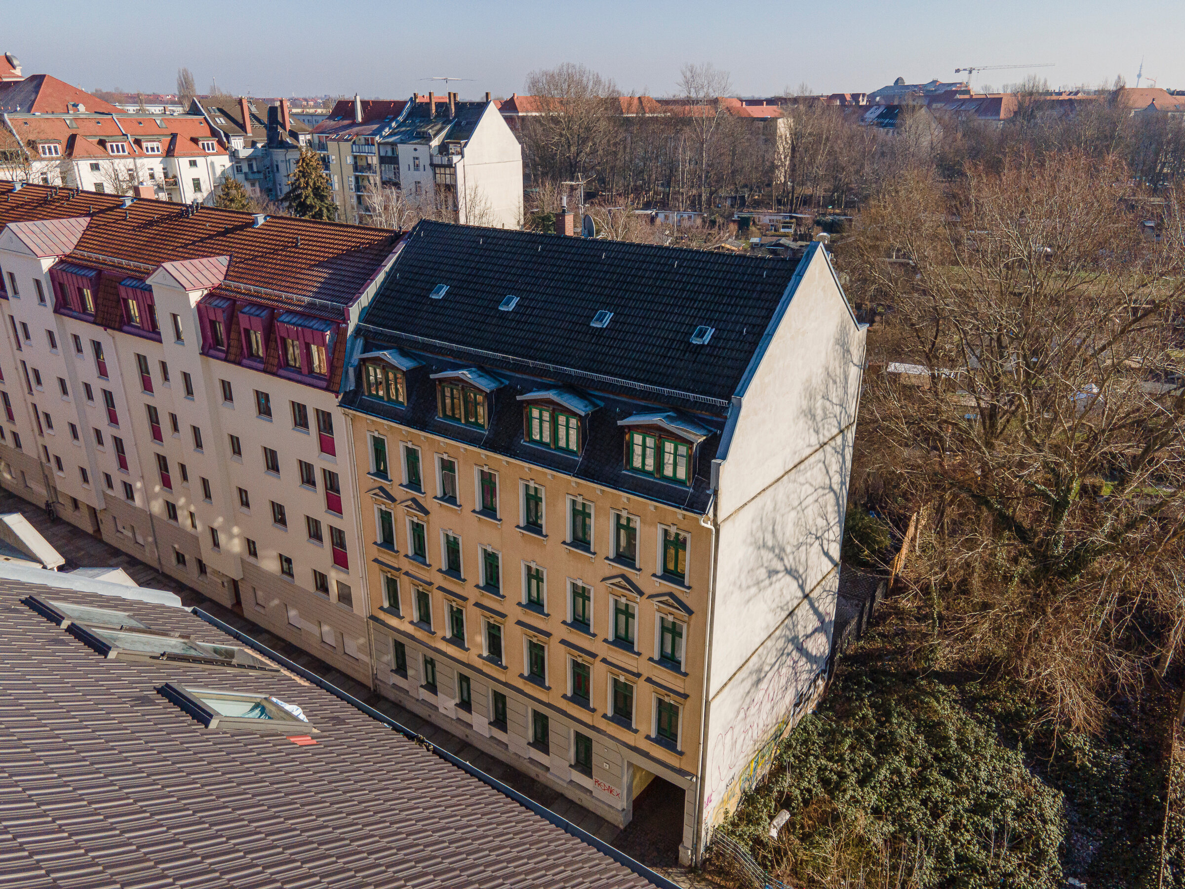 Wohnung zum Kauf Provisionsfrei 96.600 € 1 Zimmer 39,4 m² Erdgeschoss Anger-Crottendorf Leipzig 04315
