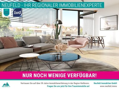 Penthouse zur Miete 2.095 € 3 Zimmer 136 m² 4. Geschoss Wartbergstraße 8/1 Nordstadt Heilbronn 74072