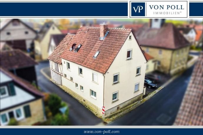 Einfamilienhaus zum Kauf 184.000 € 5 Zimmer 126 m²<br/>Wohnfläche 229 m²<br/>Grundstück Greuth Castell / Greuth 97355