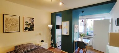 Wohnung zur Miete Wohnen auf Zeit 780 € 1 Zimmer 32 m² frei ab sofort Steinheilstraße Grombühl Würzburg 97080