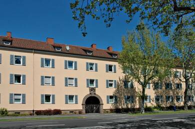 Wohnung zur Miete 303 € 2 Zimmer 48,6 m² 2. Geschoss Niederwerrner Str. 84 Nordwestlicher Stadtteil Schweinfurt 97421
