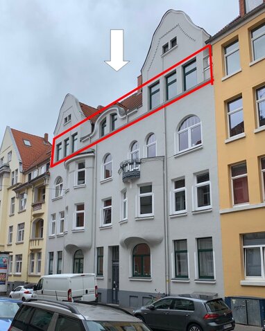 Wohnung zur Miete 1.295 € 2 Zimmer 93 m² 3. Geschoss frei ab sofort Bülowstraße 6 Vahrenwald Hannover 30163