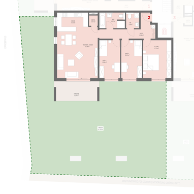 Wohnung zum Kauf Provisionsfrei 612.000 € 4 Zimmer 110,5 m² Erdgeschoss Kanderweg Binzen 79589