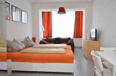 Wohnung zur Miete Wohnen auf Zeit 1.350 € 1 Zimmer 36 m² frei ab sofort Zentrum - Ost Leipzig 04103