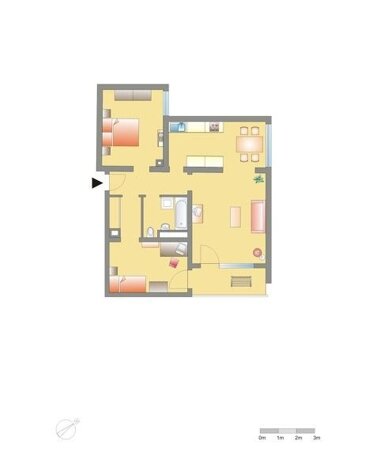 Wohnung zur Miete 634,70 € 3 Zimmer 74,7 m² 3. Geschoss frei ab 23.11.2024 Ringstr. 1 Bendorf Bendorf 56170