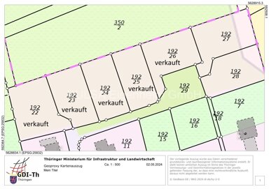 Grundstück zum Kauf provisionsfrei 90.000 € 730 m² Grundstück In der Aue 0 Barchfeld Barchfeld-Immelborn 36456