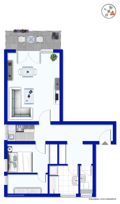 Wohnung zum Kauf 129.000 € 2 Zimmer 68 m² Buchenbach Mulfingen 74673