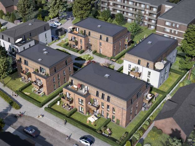 Wohnung zum Kauf - Neubau provisionsfrei 399.000 € 2 Zimmer 52,1 m² 1. Geschoss Hittfeld 21218