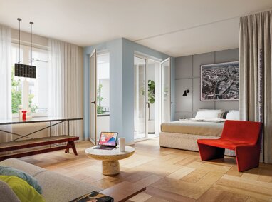 Wohnung zum Kauf Provisionsfrei 449.000 € 2 Zimmer 44,7 m² 1. Geschoss Schwiebusser Straße 17 Kreuzberg Berlin 10965