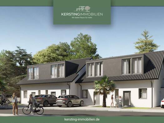 Doppelhaushälfte zum Kauf - Erstbezug provisionsfrei 415.000 € 4 Zimmer 136 m² 210 m² Grundstück Benrad-Süd Krefeld / Benrad-Süd 47804