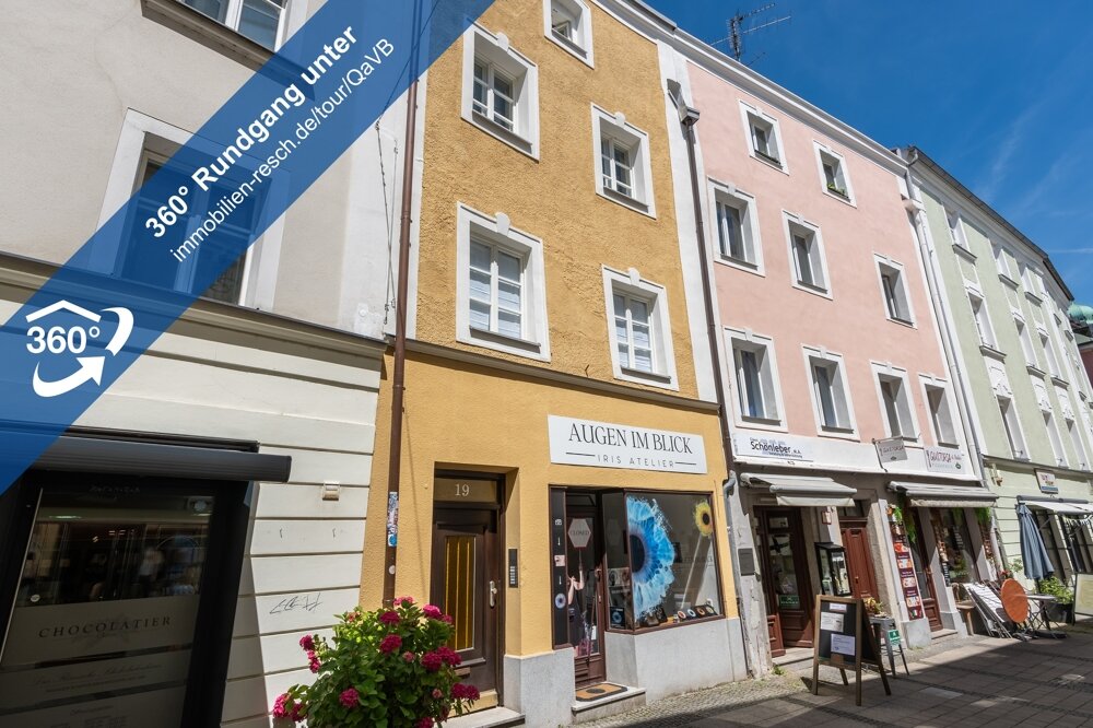 Bürofläche zur Miete 320 € 1 Zimmer 20 m²<br/>Bürofläche Grabengasse 19 Altstadt Passau 94032