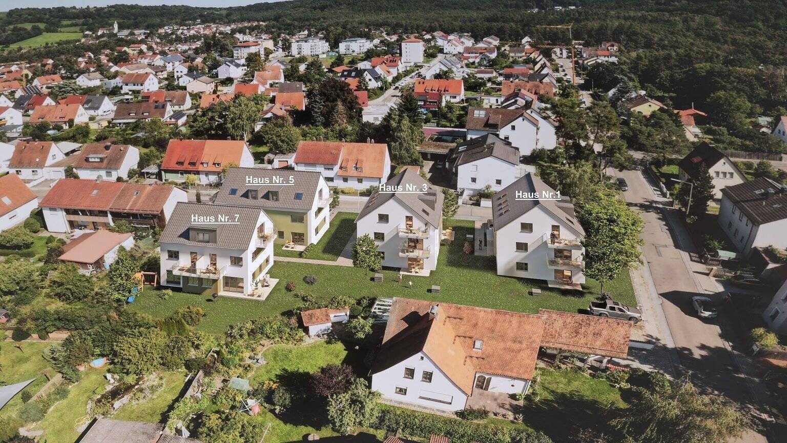 VERKAUFT! 3,5-Zimmer-Neubauwohnung in ruhiger und grüner Wohnlage