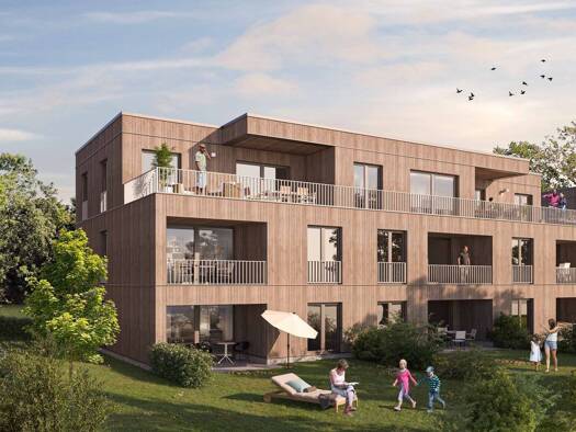 Terrassenwohnung zum Kauf - Neubau provisionsfrei 411.500 € 3,5 Zimmer 87 m² EG frei ab sofort Öhringen 74613