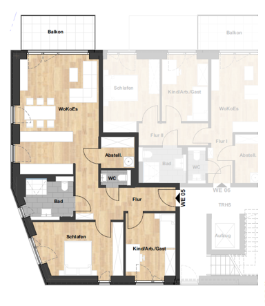 Wohnung zur Miete 1.100 € 3 Zimmer 84,6 m² frei ab 01.03.2025 Riensförde Stade 21680