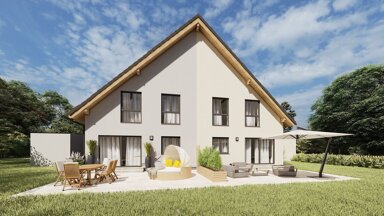 Doppelhaushälfte zum Kauf provisionsfrei 708.500 € 5 Zimmer 132,6 m² 449 m² Grundstück Lenzenbergstraße 20 Hammerbach Herzogenaurach 91074