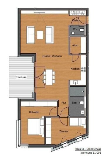 Wohnung zum Kauf Provisionsfrei 530.900 € 3 Zimmer 118 m² Erdgeschoss Pappelallee 57 Euskirchen Euskirchen 53879