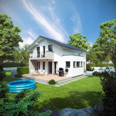 Einfamilienhaus zum Kauf 409.567 € 5 Zimmer 143 m² 945 m² Grundstück Langenschwarz Burghaun 36151
