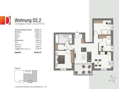 Wohnung zum Kauf Provisionsfrei 468.000 € 4,5 Zimmer 94,6 m² Mühlhausen Mühlhausen-Ehingen 78259
