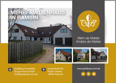 Haus zum Kauf 520.000 € 13 Zimmer 336,4 m² 1.314 m² Grundstück Rambin Rambin 18573