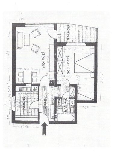 Wohnung zum Kauf 385.000 € 2 Zimmer 62 m² 4. Geschoss Spardorf 91080