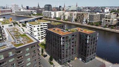 Wohnung zur Miete 1.238 € 1,5 Zimmer 39,4 m² 6. Geschoss frei ab sofort Baakenallee 25 HafenCity Hamburg 20457