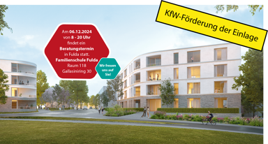 Wohnung zum Kauf provisionsfrei 166.000 € 3 Zimmer 113,2 m² EG Nordend Fulda 36037