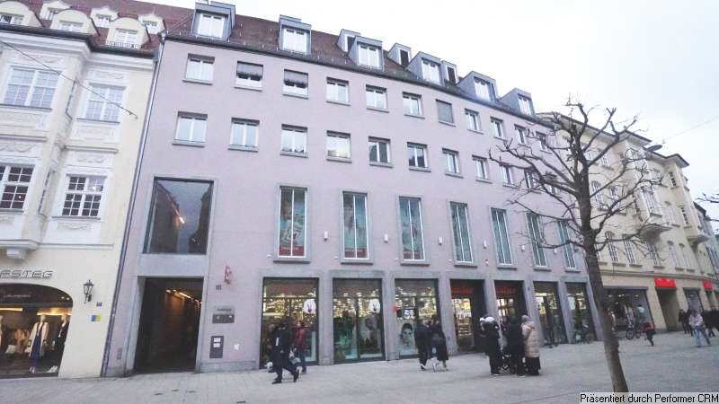 Bürogebäude zur Miete Provisionsfrei 15 € 264 m² Bürofläche Annastraße 8-10 Innenstadt -  St. Ulrich - Dom Augsburg 86150