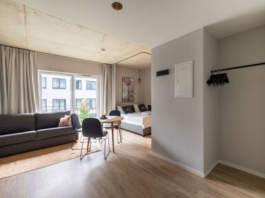 Wohnung zur Miete Wohnen auf Zeit 3.909 € 1 Zimmer 22 m² frei ab 17.11.2024 Stresemannstraße Stadtmitte Düsseldorf 40210