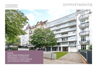 Wohnung zum Kauf 1.460.000 € 4,5 Zimmer 117,3 m² 2. Geschoss frei ab sofort Eppendorfer Landstraße 32 Eppendorf Hamburg 20249