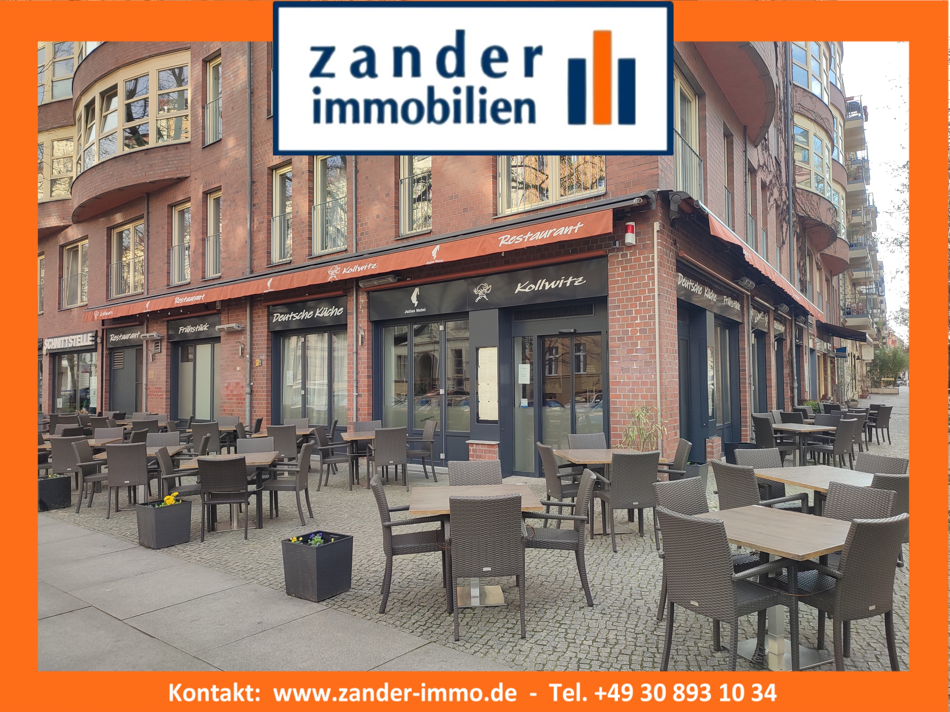 Café/Bar zur Miete Provisionsfrei 5.500 € 175 m² Gastrofläche Prenzlauer Berg Berlin 10435