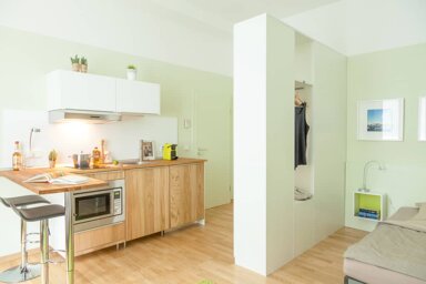 Wohnung zur Miete Wohnen auf Zeit 1.460 € 1 Zimmer 26 m² frei ab sofort Werderstraße Neustadt - Nord Köln 50672