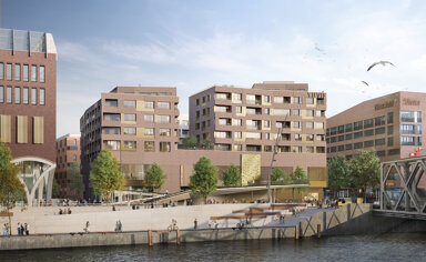 Apartment zur Miete 5.938 € 3 Zimmer 136,5 m² Überseeallee 4a-c HafenCity Hamburg 20457