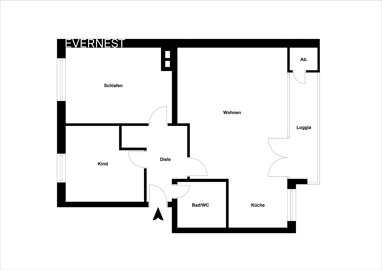 Wohnung zum Kauf 279.000 € 3 Zimmer 86 m² 3. Geschoss Unterrath Düsseldorf 40468