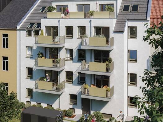 Wohnung zum Kauf - Erstbezug provisionsfrei 664.000 € 4 Zimmer 94,2 m² 3. Geschoss Laubegast Dresden 01279