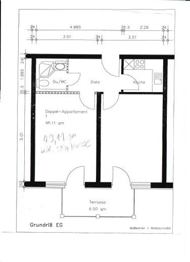 Studio zum Kauf als Kapitalanlage geeignet 120.000 € 2 Zimmer 49,1 m² Langewiesen Langewiesen 98704