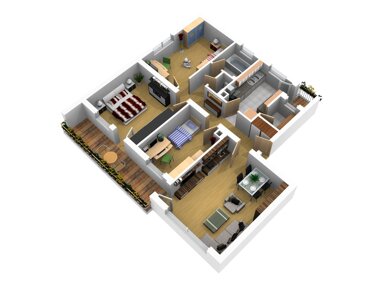 Wohnung zum Kauf 209.000 € 4 Zimmer 85 m² 4. Geschoss Sturmbühl - FH Polizei Villingen-Schwenningen 78054
