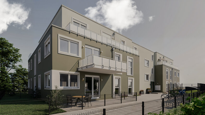 Terrassenwohnung zum Kauf provisionsfrei 461.229 € 3 Zimmer 90,3 m² EG frei ab sofort Flurstraße 82 Nordstadt Fürth 90765