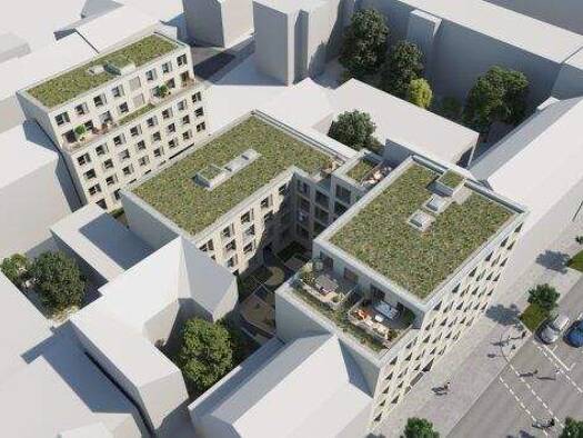 Wohnung zur Miete 899 € 2 Zimmer 50,6 m² 3. Geschoss frei ab 01.02.2026 Gottfriedstraße 10 St Peter Nürnberg 90478