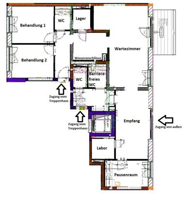 Praxisfläche zur Miete provisionsfrei 113,9 m² Bürofläche Martinshöhe 13 Wiederitzsch Leipzig 04158