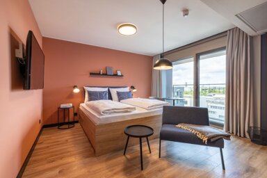 Wohnung zur Miete Wohnen auf Zeit 2.118 € 1 Zimmer 24 m² frei ab 02.12.2024 Schätzweg Hasenbergl-Lerchenau Ost München 80935