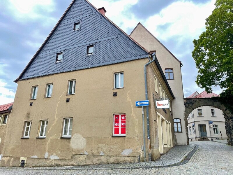 Mehrfamilienhaus zum Kauf 119.000 € 10 Zimmer 124 m²<br/>Wohnfläche 195 m²<br/>Grundstück Stolpen Stolpen 01833