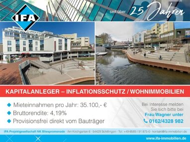 Wohnung zum Kauf Provisionsfrei 836.900 € 377,5 m² Bliespromenade 5 Innenstadt Neunkirchen 66538
