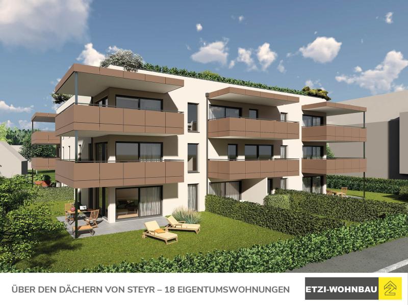 Wohnung zum Kauf Provisionsfrei 373.510 € 3 Zimmer 75 m² Steyr Steyr 4400