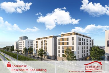 Wohnung zur Miete 838,40 € 2 Zimmer 52,4 m² 6. Geschoss Innenstadt, Altstadt - Süd 127 Rosenheim 83022