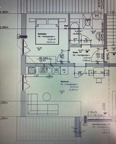 Wohnung zur Miete 818 € 2 Zimmer 46,5 m² 3. Geschoss frei ab 01.05.2025 Goldach Hallbergmoos 85399