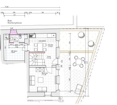 Reihenendhaus zur Miete 1.100 € 3 Zimmer 110 m² frei ab sofort Wolsfeld 54636