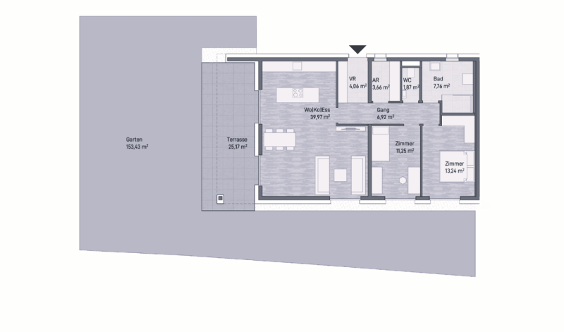 Wohnung zum Kauf provisionsfrei 539.111 € 3 Zimmer 88,7 m²<br/>Wohnfläche Sankt Leonhard Graz Jakomini 8010