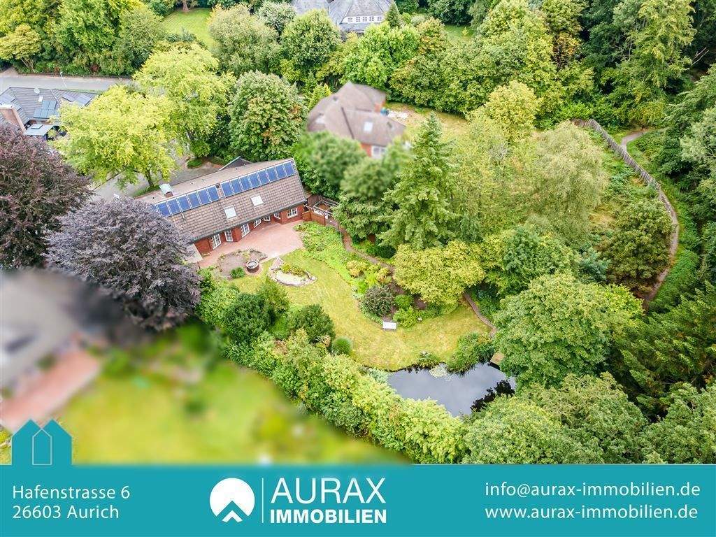 Großzügiges Anwesen mit 328 m² Wohnfläche, Einliegerwohnung und parkähnlichem Grundstück in Aurich-Egels