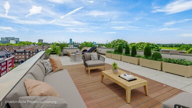 Penthouse zur Miete 6.500 € 4 Zimmer 260 m² 5. Geschoss Golzheim Düsseldorf 40474