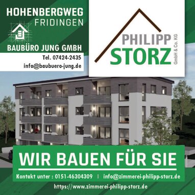 Wohnung zum Kauf Provisionsfrei 277.000 € 2,5 Zimmer Hohenbergweg 16 Fridingen an der Donau 78567